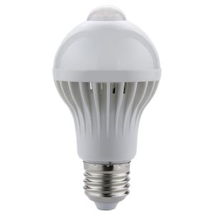 Lampen LED-lamp 5W 7W 9W PIR Motion Sensor Lamp AC 220 V Auto Smart Infrared Body Sound Light E27