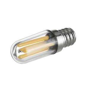 Bombillas Mini E14 E12 1W 2W 4W LED Refrigerador Congelador Filamento Luz COB Lámpara regulable Blanco frío / cálido AC 110V 220V