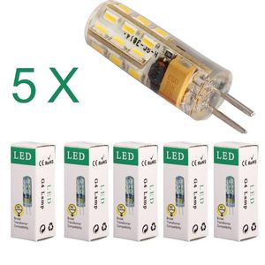 Ampoules Pcs G4 1.5 W 3014 Smd 24 130 LM Blanc Chaud/Blanc Froid Maïs DC 12 V Projecteur Lampe Led 360 DegréÉconomie D'énergieLED