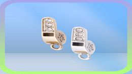 Bulk 100PCSlot 820MM Crystal Whistle Charms Hanger Diy Charm Goed Voor Sieraden Accessoires 6956164