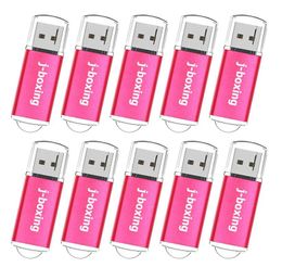 bulk 10 stks usb 2 0 flash drive 1 gb memory stick hoge snelheid duimpen drive opslag voor computer laptop promotie cadeau kleurrijke fre4530625