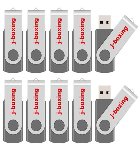 Bulk 200PCS 64MB Unidades flash USB giratorias Gris USB 20 Pen Drives Memorias giratorias de metal para computadora portátil Tableta Pulgar Sto3861537