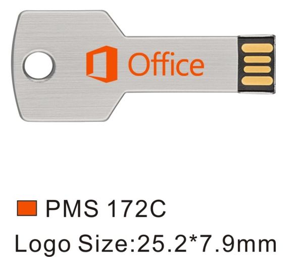 A granel 50 Uds 8GB logotipo personalizado USB 2,0 unidad Flash modelo de llave personalizar nombre Pen Drive grabado marca Memory Stick para ordenador portátil