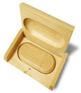 En vrac 75 pièces 2GB à clapet boîtier en bois clé USB cadeaux de Promotion mémoire Flash Pendrives véritable stockage 3920465