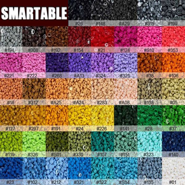 Placa de compra a granel 1x1 REDOND DIY Pixel Art Remix 53+ Colors Building Block Piezas MOSAIC MOSAIC TOYS 4073/6141 4600pcs/lote