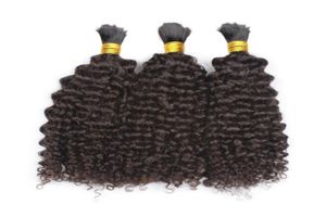 Cheveux en vrac pour tresser les extensions de cheveux en vrac afro crépus bouclés mongols sans attachement 4738386