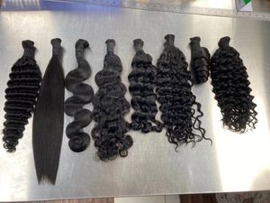 Cheveux humains en vrac pour tresser des extensions de cheveux de 16 à 24 pouces disponibles