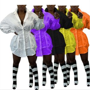 Bulkartikelen Y2K Tops Womens Lange Mouwen Blouses Shirts Jas Mode Onregelmatige Shirt Comfortabele Ademende Solid Dames Kleding K7299