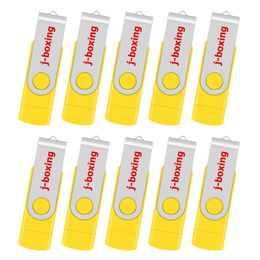 En vrac Multicolore 10PCS 16GB OTG USB Flash Drive Pivotant Memory Stick Thumb Drives Pen Stockage pour Ordinateur Android Smartphone Tablet Macbook