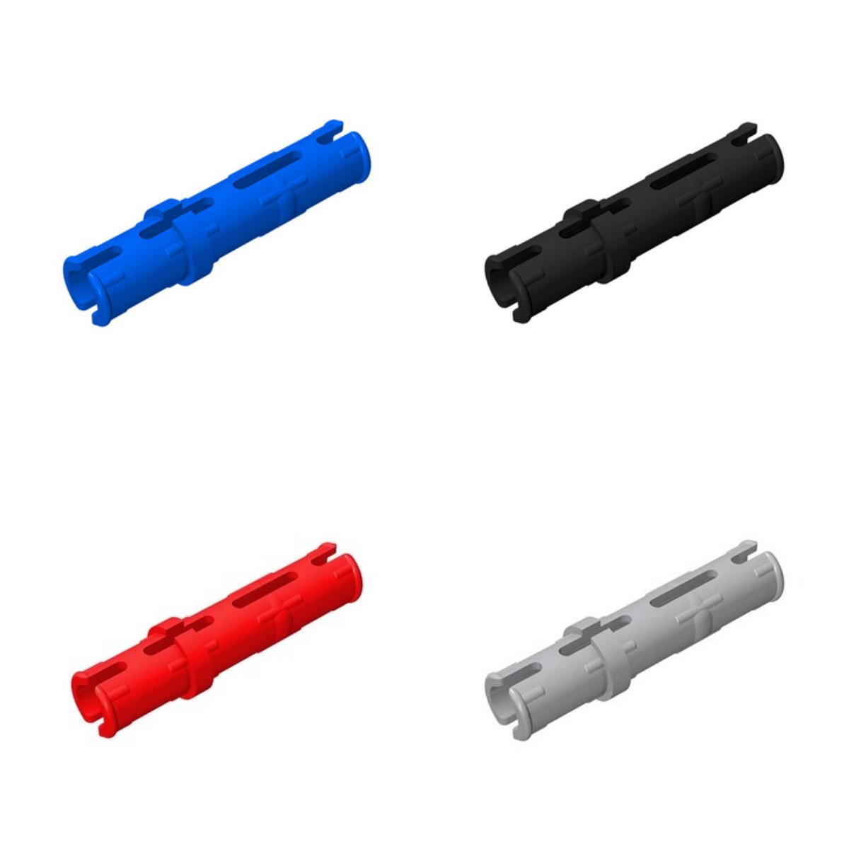 Bulk Technical DIY Part Connector Pin Peg Cross Axle Building Blocks Toy MOC Parts Compatible With 2780 3673 6558 6562