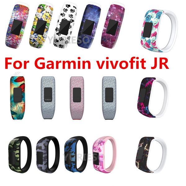 Bracelets de remplacement moins chers pour montre Garmin vivofit JR, fermoir en silicone pour montres Garmin vivofit JR watch band bracelet