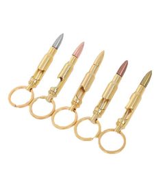 Bullet Bottle Openers Alloy Keychain Creative Bullet Model Bierflesopener Key Pendant Bar Kitchen Tools9752148