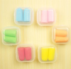 Gratis Verzending kogelvorm Foam Sponge Oordopje Ear Plug Keeper Protector Travel Sleep Noise Reducer JL9934