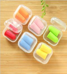 Livraison gratuite Forme de balle Sponge Plug Plug Purge de bougie Protecteur Voyage Sleep Bruit réducteur # 711662915333