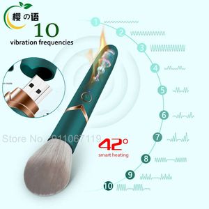 Vibrateur de balle pour les femmes G-spot mamelon de maquillage clitoral brosses vibrateurs stimulateur avant stick gode vagin anal massage sexy jouets