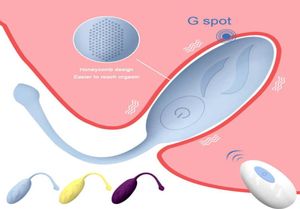 Bullet Vibrator Afstandsbediening GSpot Simulator Vaginale bal Anale Plug Vibrerende Love Egg Masturbator Voor Vrouwen Volwassenen Q05296628627