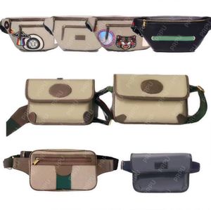 Bumbag femmes fanny pack designer hommes sacs de taille poitrine cartable sac à main sac à bandoulière sac à bandoulière sacs à main en cuir sacoche marsupio tigre dicky PRPU dicky0750