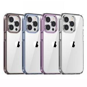 Étuis de téléphone pare-chocs pour iPhone 14 Pro Max 13 12 11, coque transparente mince et rigide, dos hybride en TPU souple, Airbag absorbant les chocs, transparent