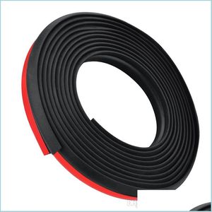 Bumpers 4M Car Z Shape Rubber Seal Weather Strip Hollow Door Window Edge Moding Trim Decorate Weatherstrip Drop Delivery 2022 Mobiles Dhahu