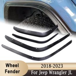 Bumpers Car Front ARRAND Gud Gud Gudgol pour Jeep Wrangler JL 2018+ 2023 Élargissement de Gardes de protection Fender Fender Fender Flares