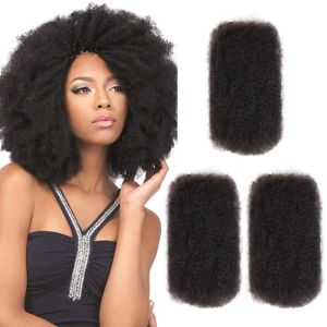 Bundels bundelt Rebecca Fashion Peurvian Non Remy Human Hair Afro kinky krullende bulk vlechten haar dreadlocks haak bulks 3 stks/lot