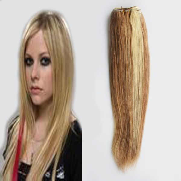 Bundles Extensions de cheveux humains belles cheveux princesse coiffure brésilienne tisser paquets non-remy 100g 1pcs 10/613 Couleur de piano
