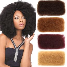 Bundles Rebecca Brasil Afro Kinky Curly Bulk Cabello humano para trenzar 50 g/PC trenzas de color natural cabello sin trama de rastas de ganchillo