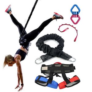 Bungee Dance Flying Aeri Training Touw voor Gym Suspension Band of the Aneri Yoga Fall The Freedom-Trening 120-220LBS (40-110kg) H1026