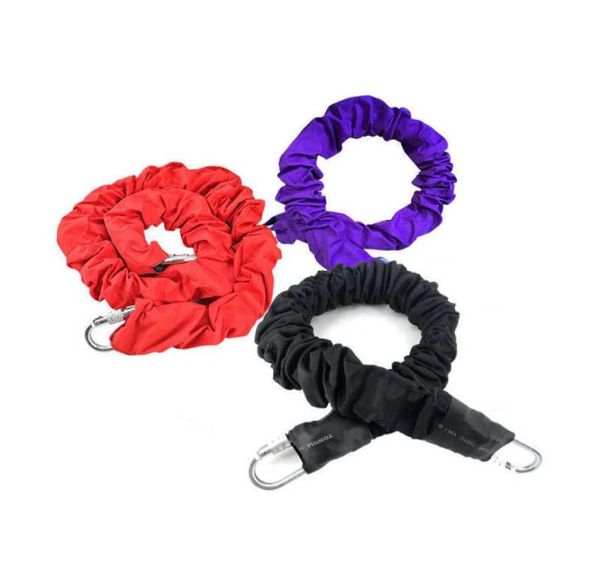 Bungee Dance Workout Elastic Corde Rope Rubber Resistance Bands Antigravity Aerial Bungee Dance Cord 60110kg 22011934081102290611
