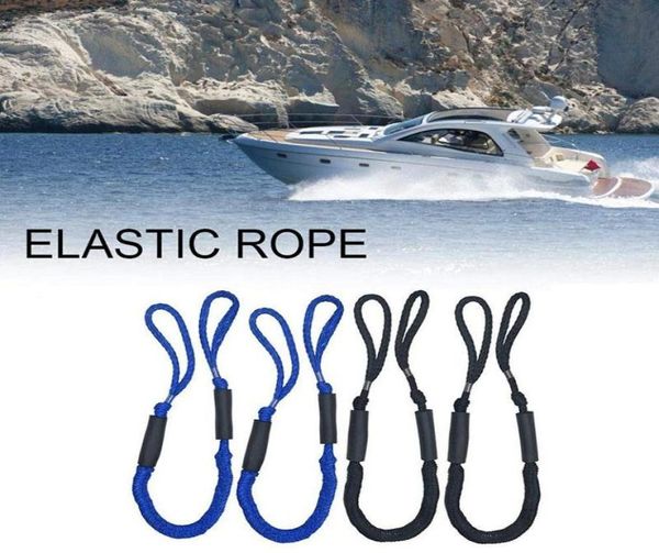 Líneas de muelle Bungee Cables de cuerda de amarre Cada extremo tiene un anillo y un control deslizante para una fácil conexión Atraque rápido Barco Jet Sk Dispositivos para exteriores 7076537