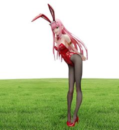 Bunny Girl 45cm ing chéri dans le Fran Zero Two Two Bunny PVC Action Figure Toy Anime Sexy Girl Modlection Doll Gifts X05037248611