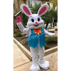 Bunny Rabbit Mascot Costumes Party roman Animaux Fancy Dishy Anime Characon Carnival Halloween Noël PARADE SUITS