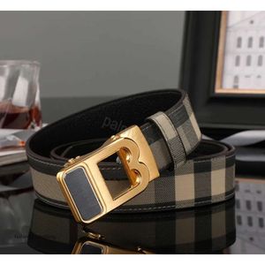 Burberr Belt Plus Size Belt Automatic Buckle Designer B Belt Luxe Burberyes Belt Gift Stripe Letter Buckle Classic Belts Goud en Silver Black Burbeyy Belt 749