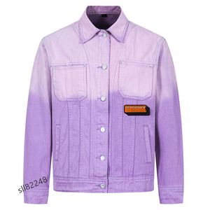 Burberrs veste de mode pour hommes automne veste en jean lettre imprimée noeud de bambou coton à carreaux chemise à simple boutonnage décontracté ample à manches longues veste mince de couple