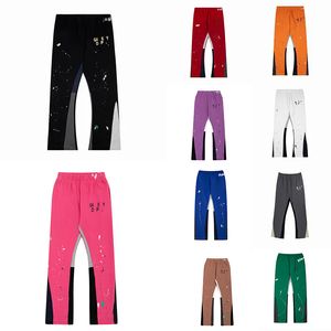 Mode en comfort Broek Heren Dames Joggingbroek Gespikkelde Letterprint Mans Paar Losse Casual Broek