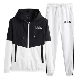 BOSS Fashion Design Conjunto de 2 piezas de chándal para hombre