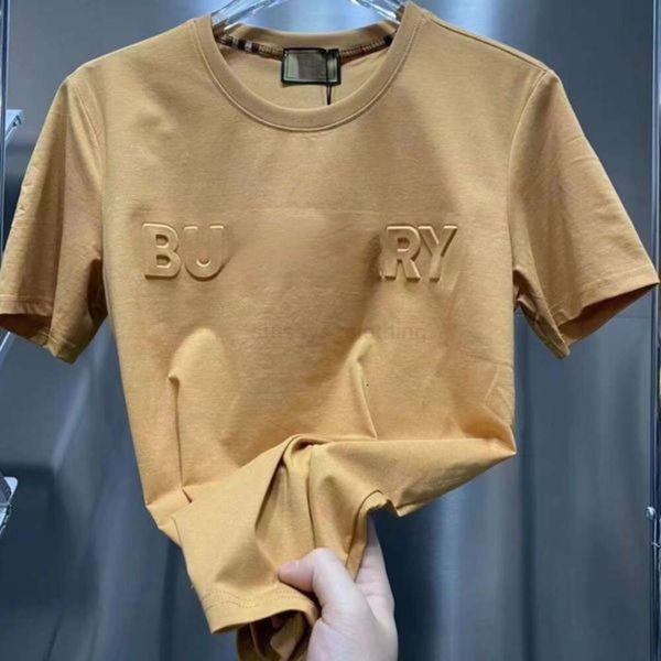 Burby Hommes T-shirt Designer Chemises Col Rond À Manches Courtes Tshirt Hommes Femmes Sweat 3d Lettre Impression Coton Oversize Tee 300nh