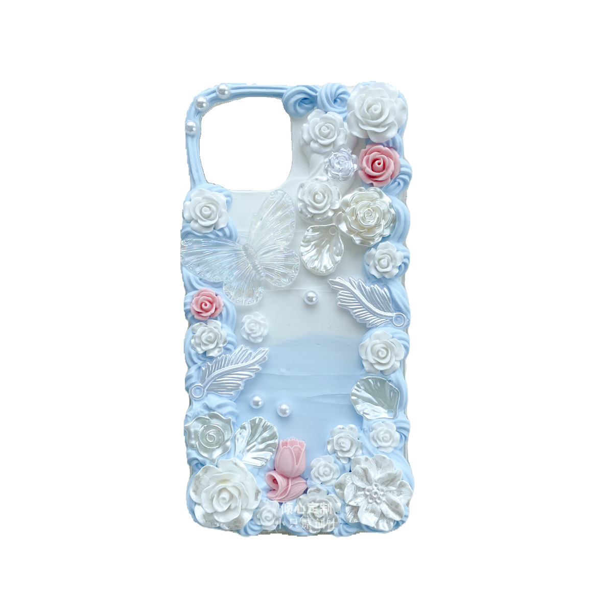burga phone cases Diy cream gel mobile phone shell finished product baroque fairy