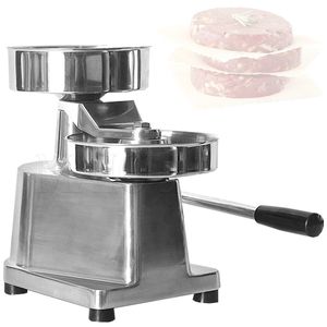 Burger Druk Handleiding Hamburger Patty Maker Burger Machine Rvs Vleespastei Vormen 100/130/150Mm keuken Tool