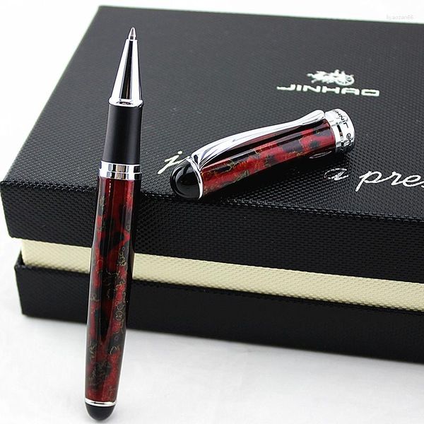 Stylo roller à pointe moyenne bordeaux Shimmering Sands Business Gift