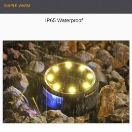 Buried Lamp Decorate A Warm Garden Solid Product Quality Beautiful Appearance High Quality Led Beads Waterproof Lawn Lights