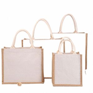 Burlap Jute fourre-tout