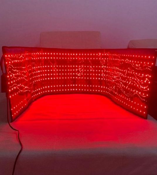 Brûle du corps de réduction des graisses du ventre LED ceinture minceur de bombardement 850 nm Brining Burning Slim Patch Red Lighthérapie Lipo Wrap MAT6999532