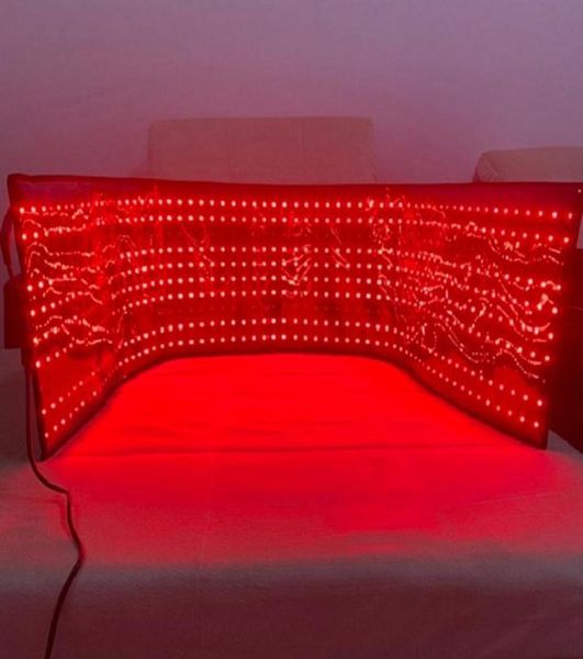 Correo de reducción de grasa del vientre del vientre de quemaduras Cinturón de adelgazamiento LED 850 nm Combinado Patch delgado Terapia de luz roja Lipo Wrap Mat6144864