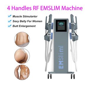 Burn Fat Reduction Slimming RF Emslim Spier Stimulatie Verticale Machine Hoge Intensiteit EMT Body Shaping Device Electro Magnetic Stimulator