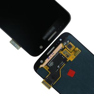 Burn Shadow AMOLED LCD voor Samsung S7 G930 LCD Display Touch Screen Digitizer -assemblage voor Samsung G930 G930F LCD -scherm