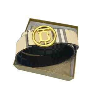 Burrberry Belt Designer Top Kwaliteit Buckle Belt Man Women Belt Heren Luxe riemen voor gouden zilveren mode -riemen voor W 3VO9