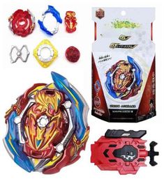 Burst GT B150 Booster Union Aquiles Cn Gyro Spinning Top con lanzador Juguetes Metal Fusion juguetes de giroscopio para niños 212232472