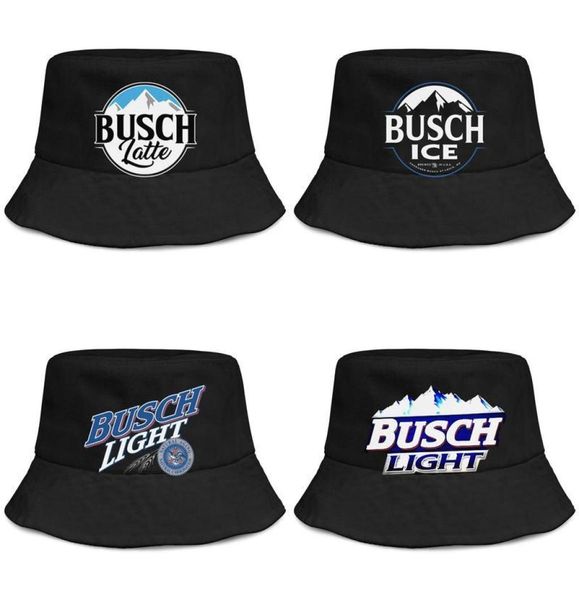 Busch Light Beer logo hommes et femmes buckethat cool jeunesse seau casquette de baseball bleu clair bord blanc Latte So Much4927700