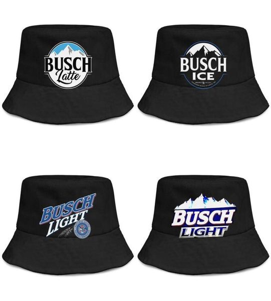 Busch Light Beer logo hommes et femmes buckethat cool jeunesse seau casquette de baseball bleu clair bord blanc Latte So Much4707196